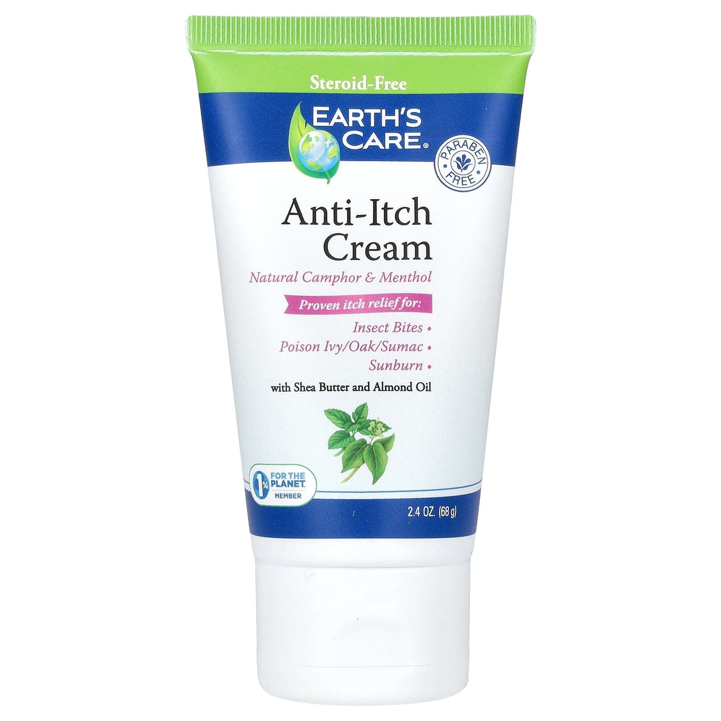 Earth's Care Anti-Itch Cream with Shea Butter & Almond Oil - Image 1