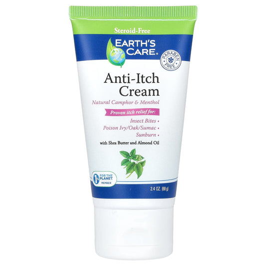 Earth's Care Anti-Itch Cream with Shea Butter & Almond Oil - Image 1