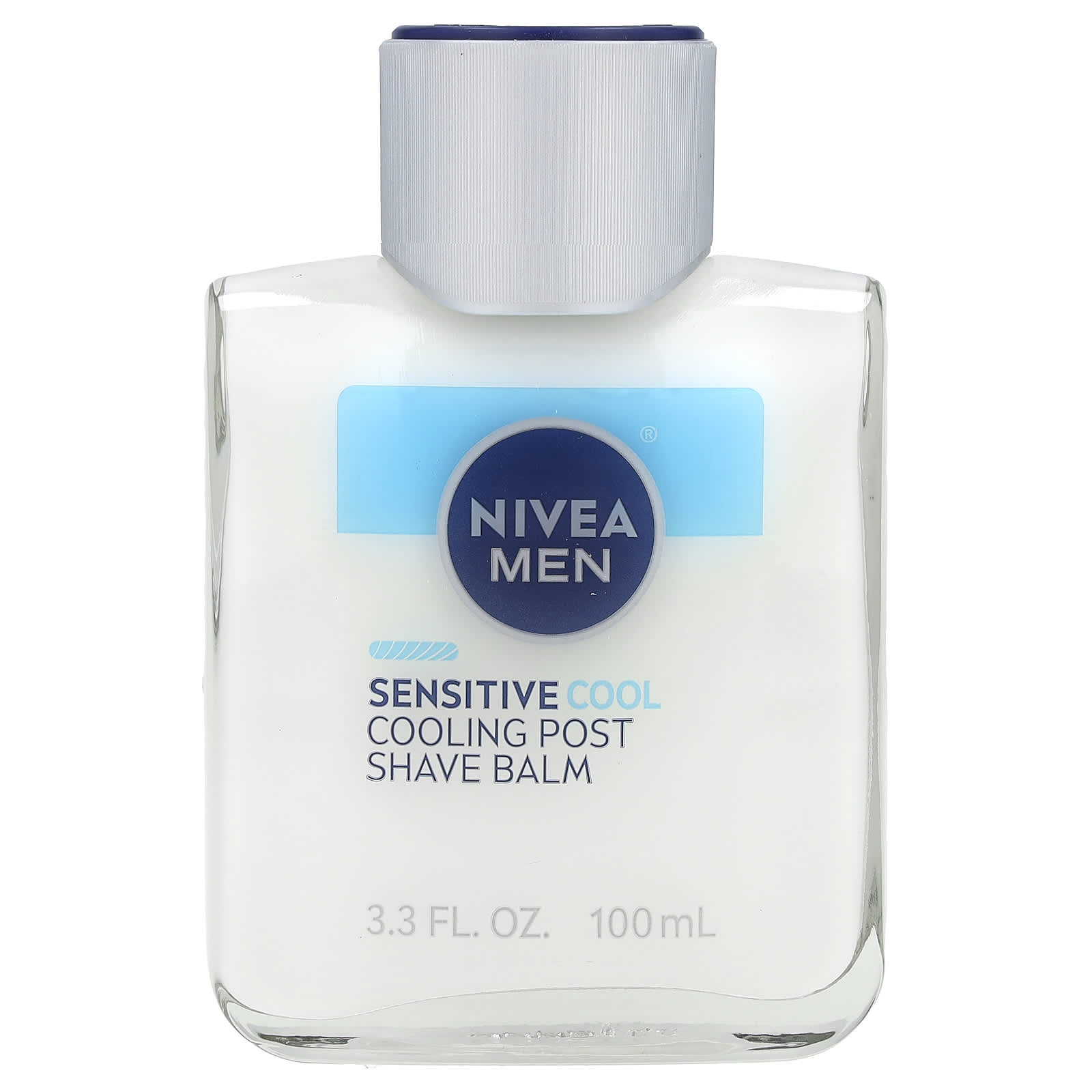 Nivea, Men, Sensitive Cooling Post Shave Balm, 3.3 fl oz (100 ml) - Image 1