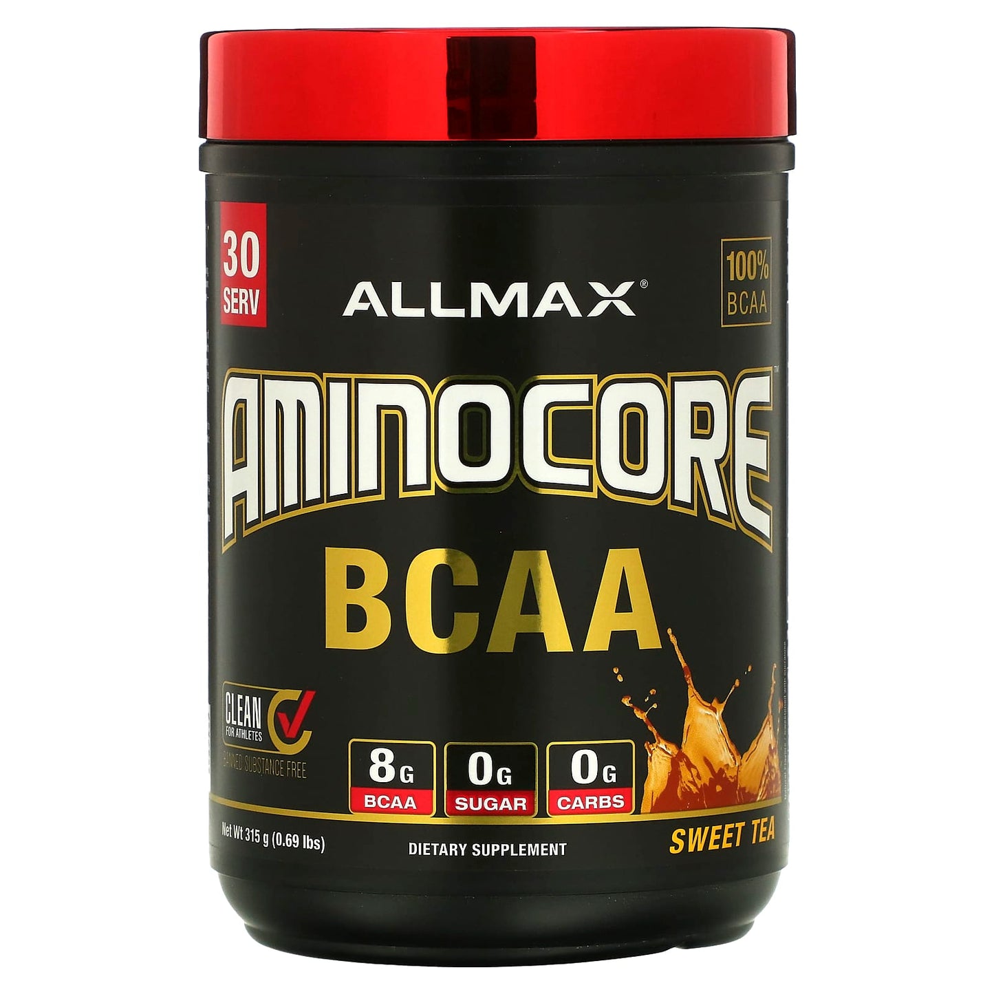 ALLMAX Aminocore BCAA Supplement - 8g BCAA for Muscle Recovery - Image 1