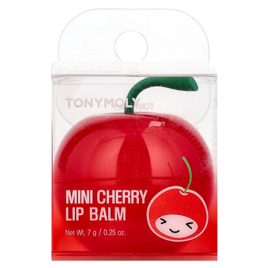 TonyMoly, Mini Cherry Lip Balm, 0.25 oz (7 g) - Image 1