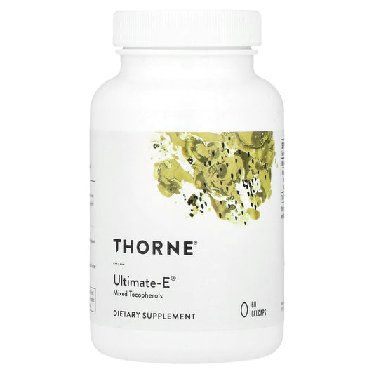 Thorne, Ultimate-E®, 60 Gelcaps (335 mg per Gelcap) - Image 1