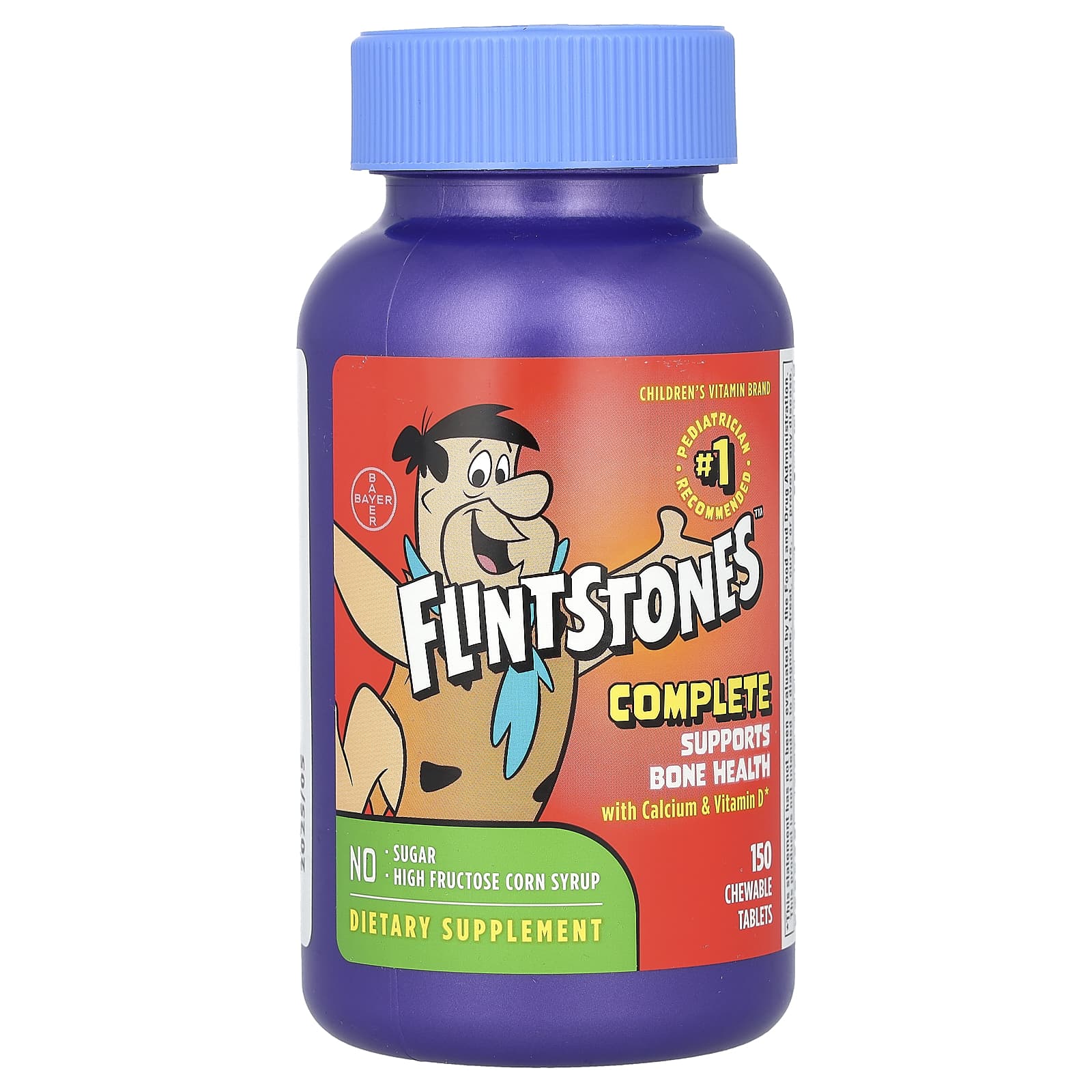 Flintstones Complete Calcium & Vitamin D Chewable Tablets for Kids - Image 1