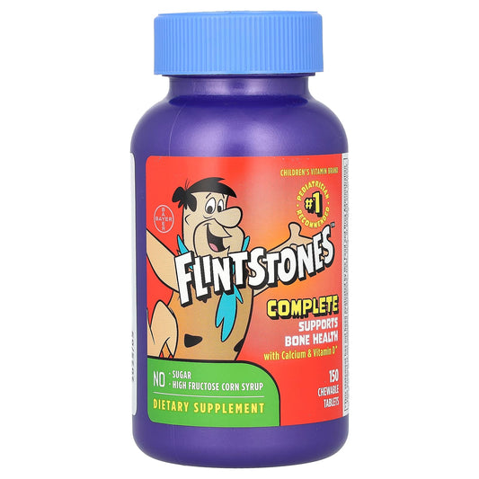 Flintstones Complete Calcium & Vitamin D Chewable Tablets for Kids - Image 1