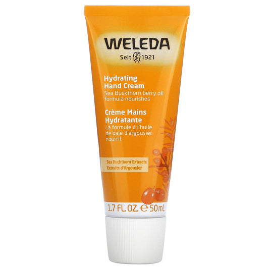 Weleda, Hydrating Hand Cream, Sea Buckthorn Extracts, 1.7 fl oz (50 ml) - Image 1
