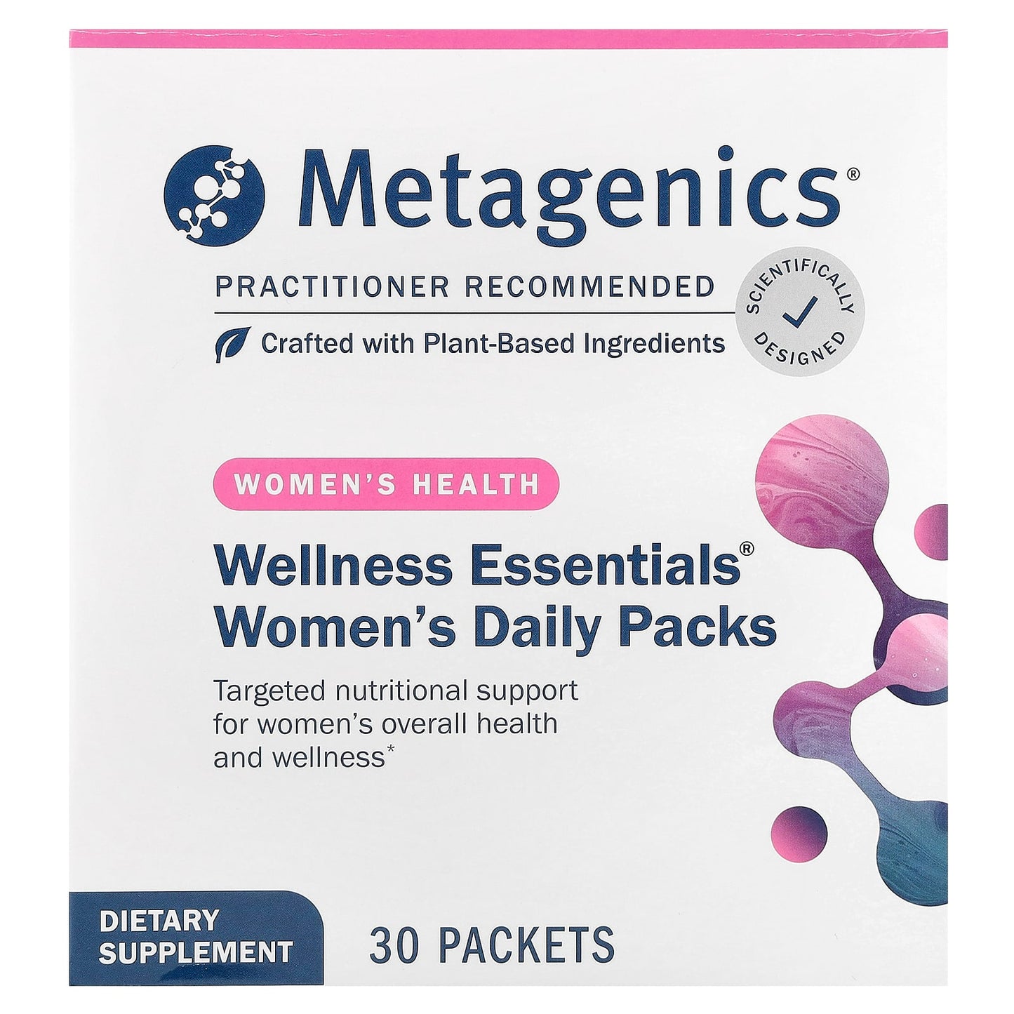 Metagenics, Wellness Essentials®, Women's Daily Packs, 30 Packets - Image 1