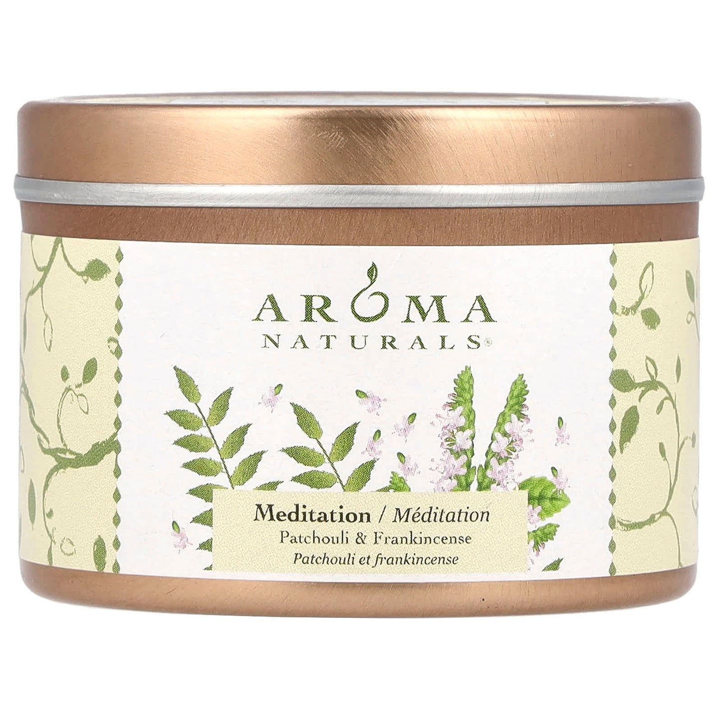 Aromatherapy on-the-Go: Patchouli & Frankincense Soy Candle - Image 1