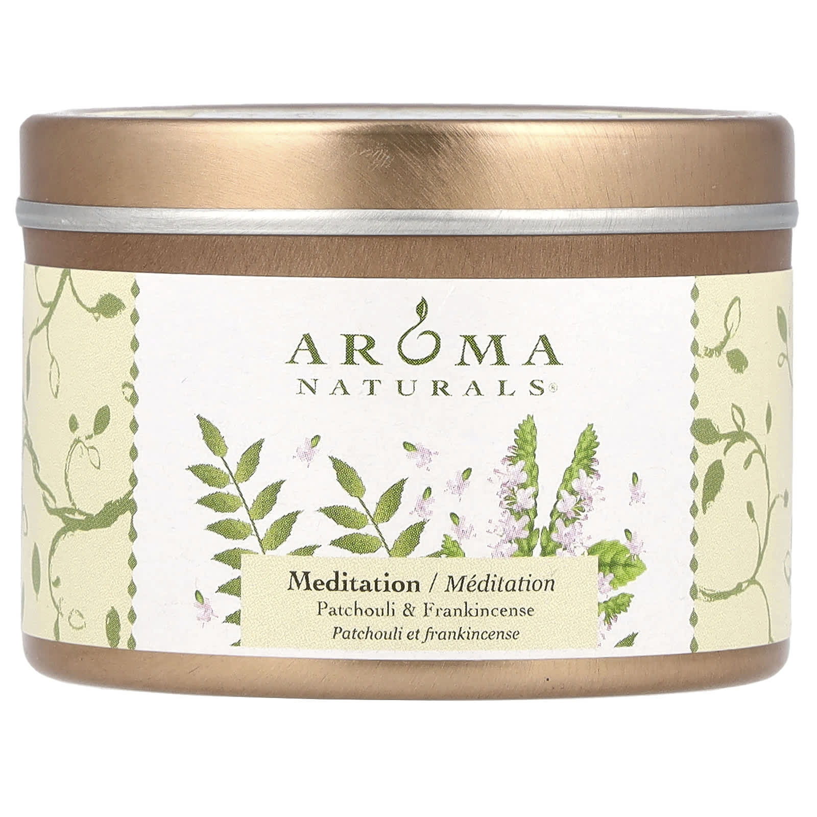Aromatherapy on-the-Go: Patchouli & Frankincense Soy Candle - Image 1