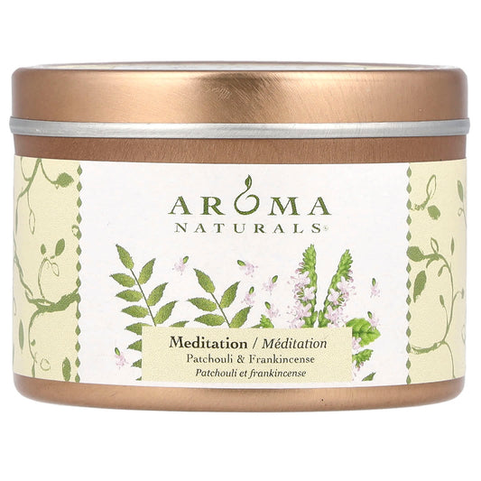 Aromatherapy on-the-Go: Patchouli & Frankincense Soy Candle - Image 1