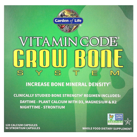 Boost Bone Health with Garden of Life Vitamin Code Grow Bone System - Image 1