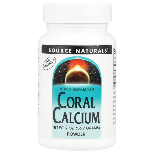 Source Naturals, Coral Calcium Powder, 2 oz (56.7 g) - Image 1