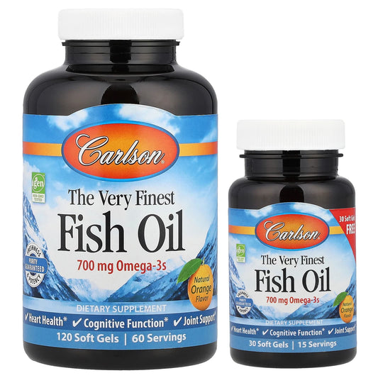Norwegian Omega-3 Fish Oil Soft Gels for Heart Health & Brain Function - Image 1