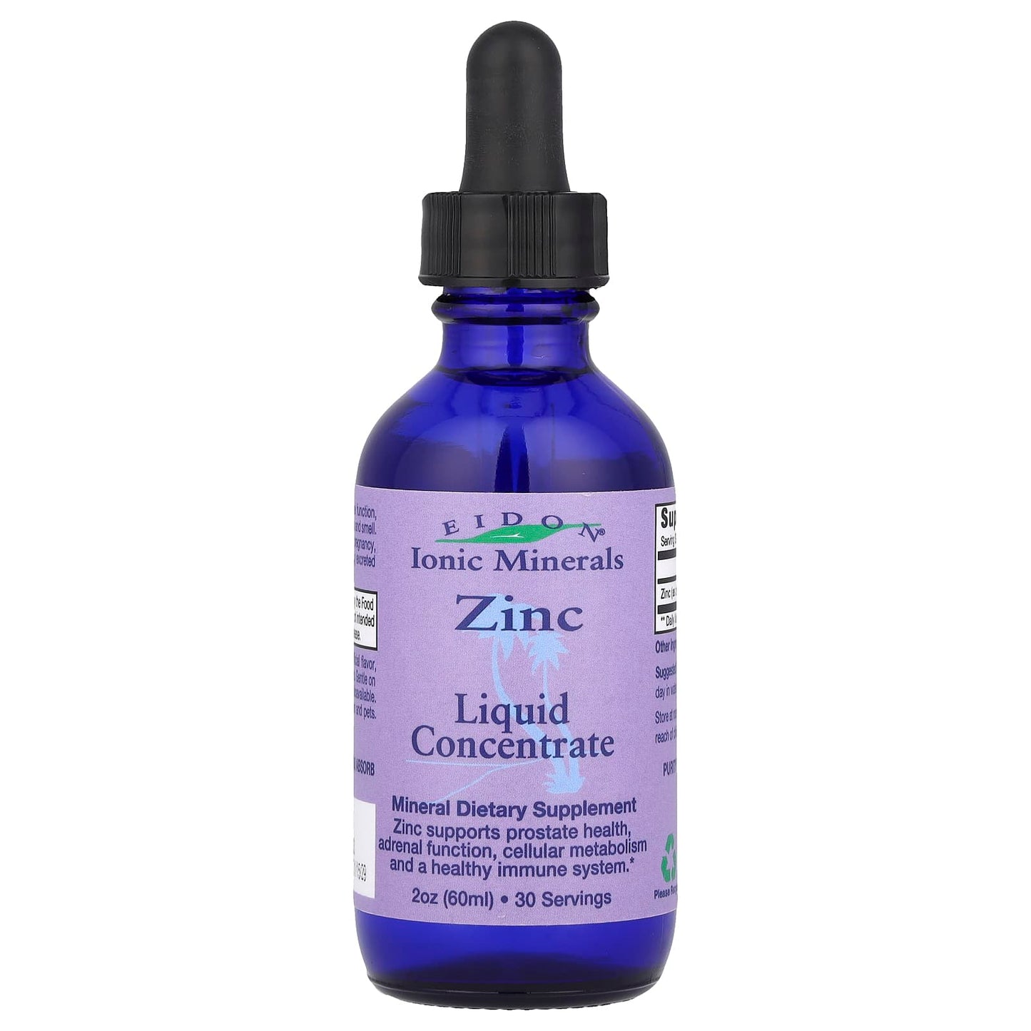 Eidon Ionic Minerals - Zinc Liquid Concentrate for Immune Health - Image 1