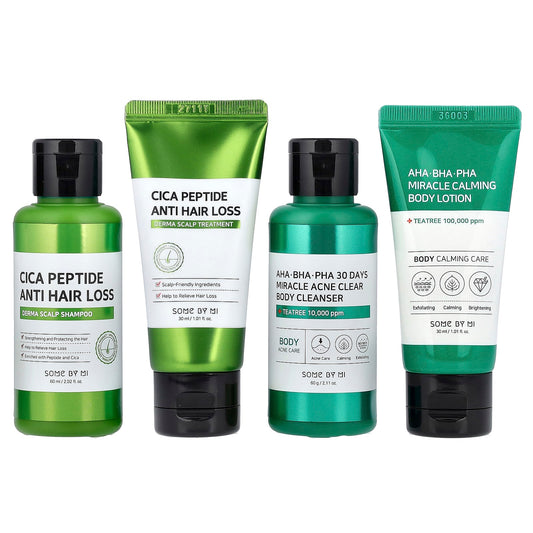 SOME BY MI, Miracle Hair & Body Starter Kit, 4 Piece Kit - Image 1