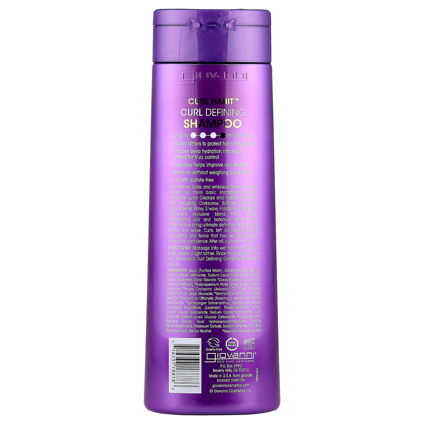 Giovanni Curl Defining Shampoo for All Curl Types & Textured Hair - Image 2