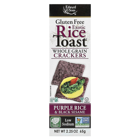 Gluten-Free Exotic Rice Toast by Edward & Sons - Whole Grain Crackers - Image 1