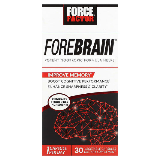 Unlock Your Potential with Force Factor Forebrain Brain Health Supplement - Image 1