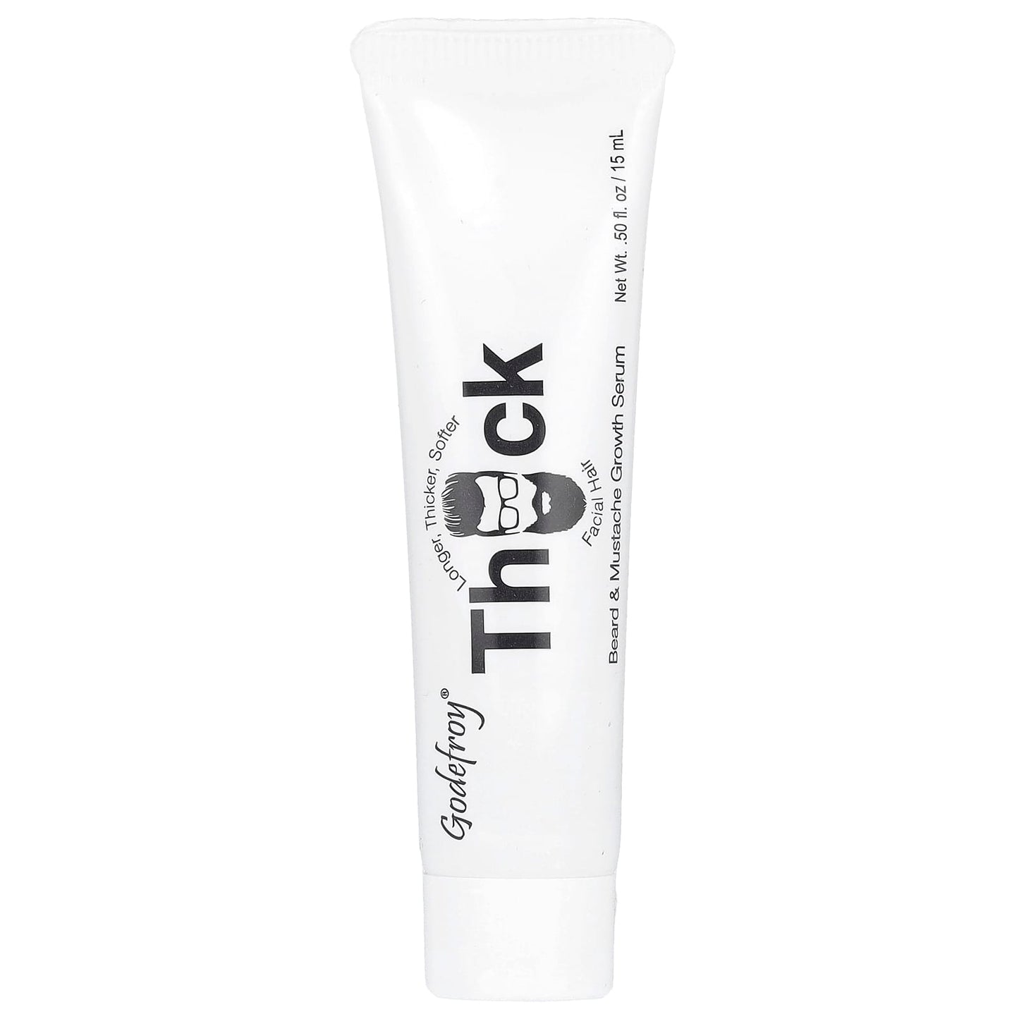Grow Thicker, Softer Beard & Mustache with Godefroy Thick Serum - Image 1