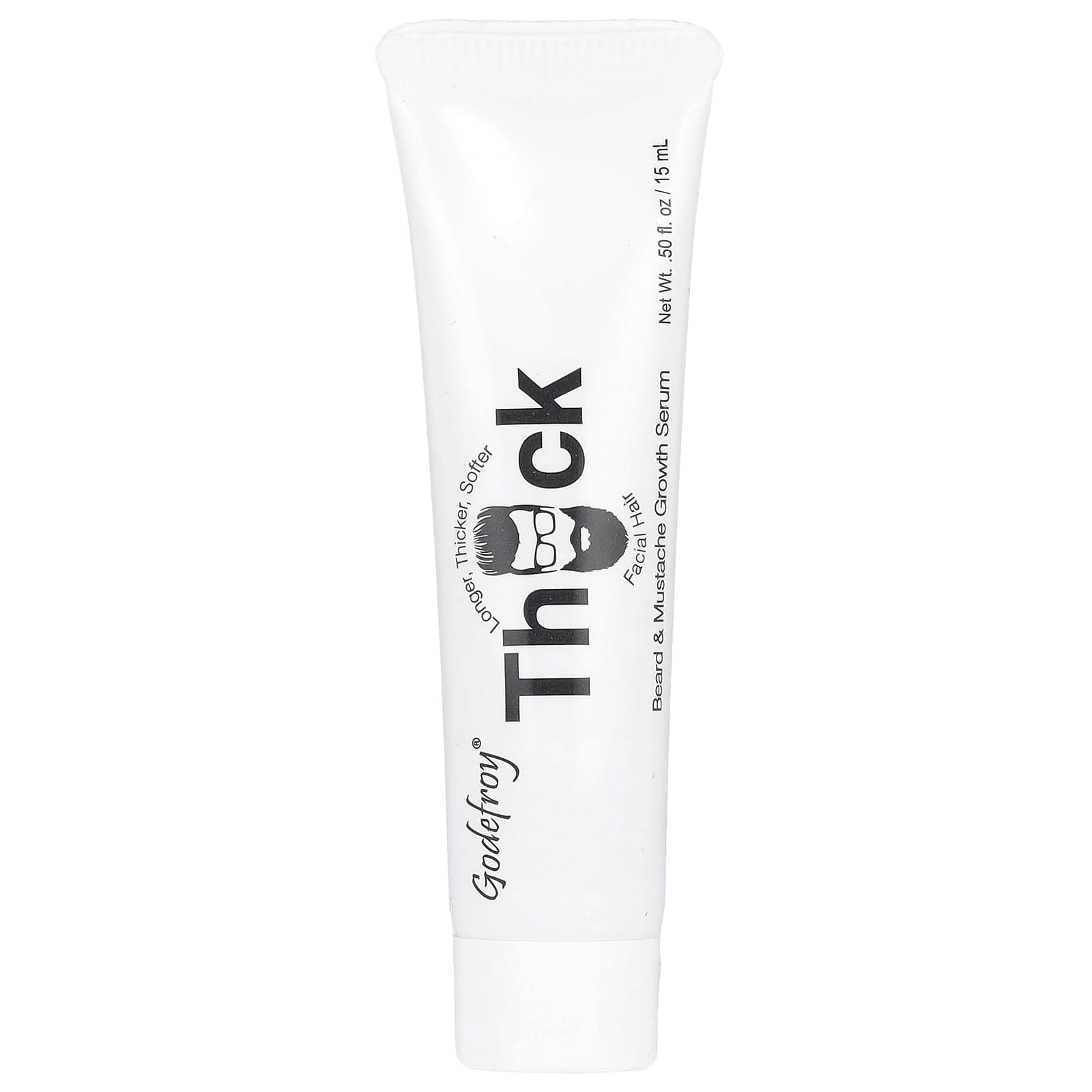 Grow Thicker, Softer Beard & Mustache with Godefroy Thick Serum - Image 1