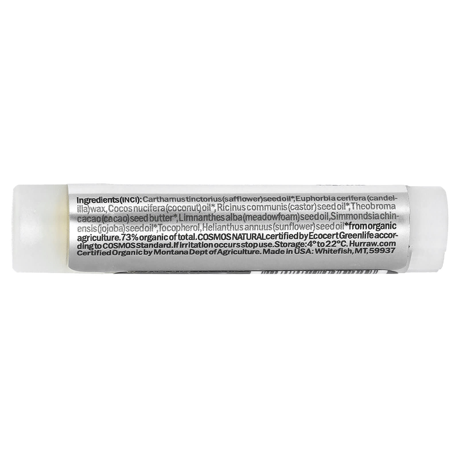 "Hurraw! Unscented Lip Balm - Natural, Cruelty-Free, and Organically Sourced" - Image 2