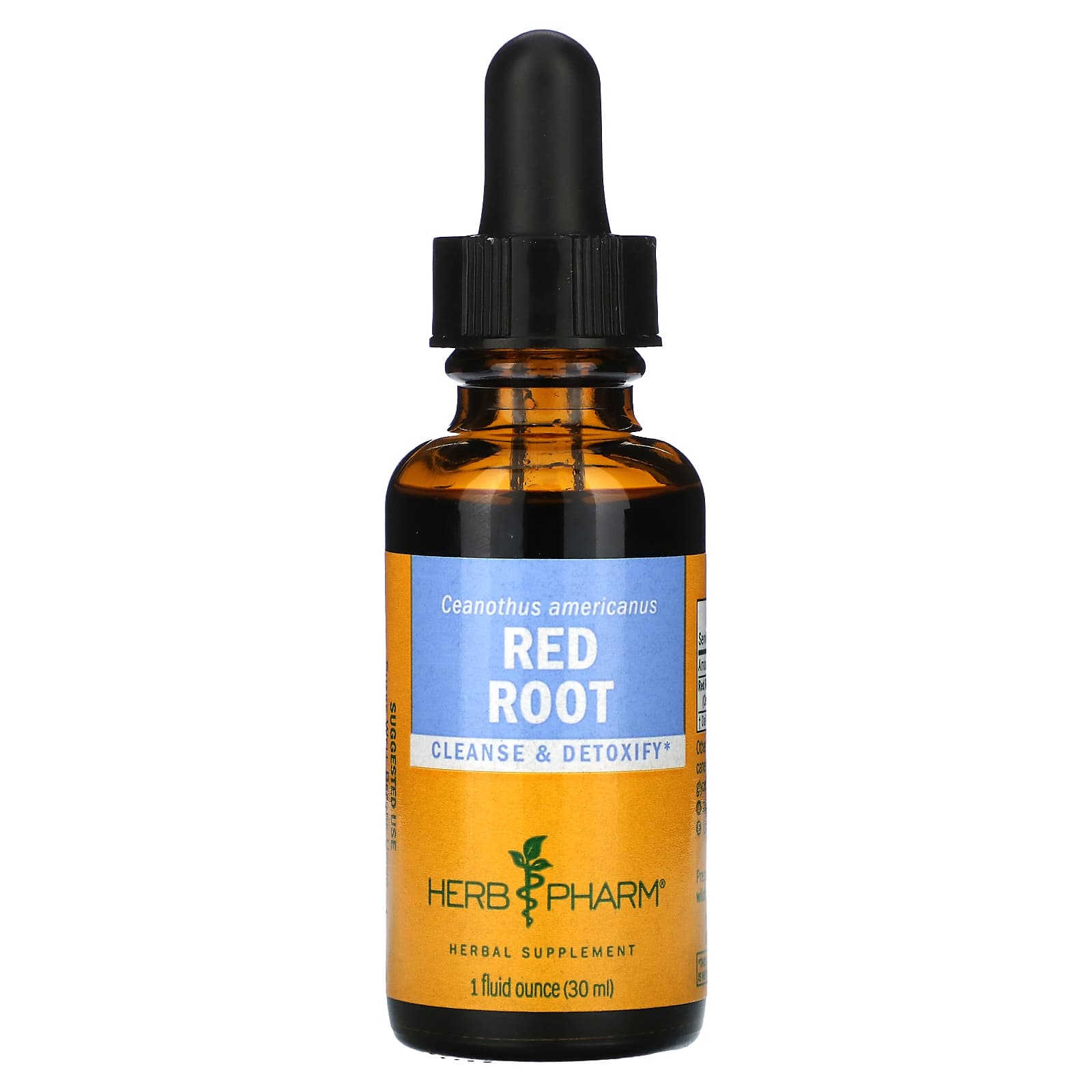 Red Root Liquid Extract for Detox & Cleansing - 1 fl oz by Herb Pharm - Image 1