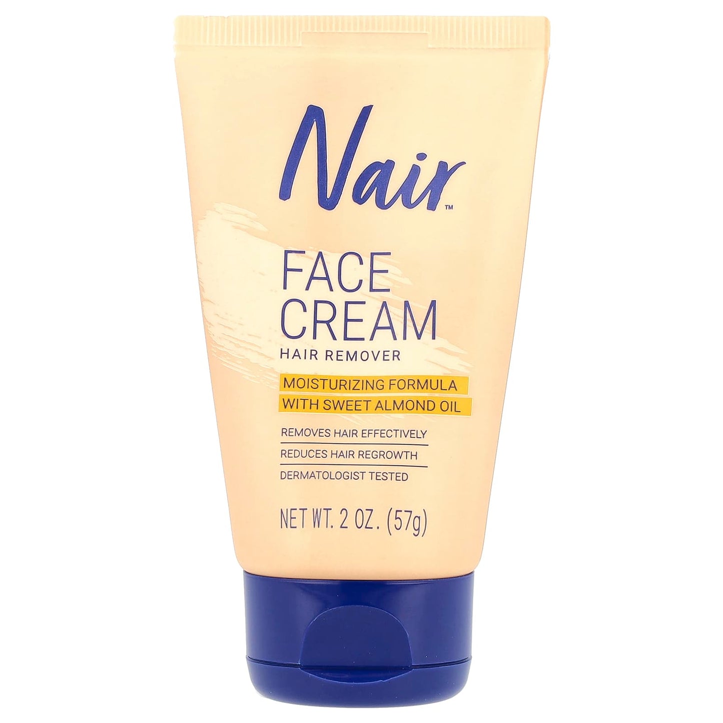 Nair, Face Cream Hair Remover, 2 oz (57 g) - Image 1