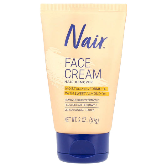 Nair, Face Cream Hair Remover, 2 oz (57 g) - Image 1