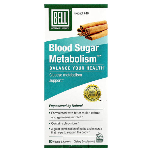 Support Healthy Blood Sugar Metabolism with Bell Lifestyle’s Natural Supplement - Image 1