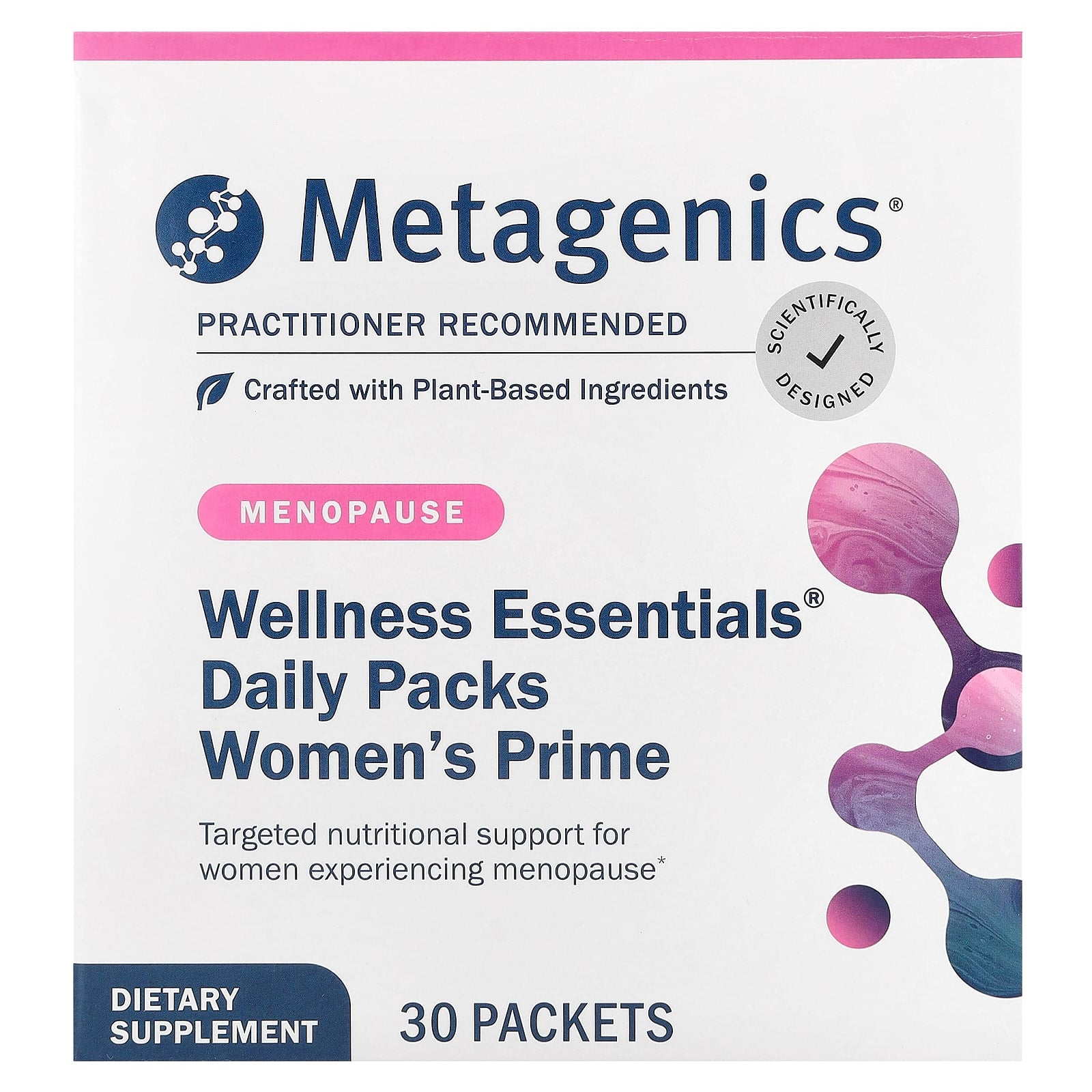 Metagenics, Wellness Essentials®, Daily Packs Women's Prime, 30 Packets - Image 1