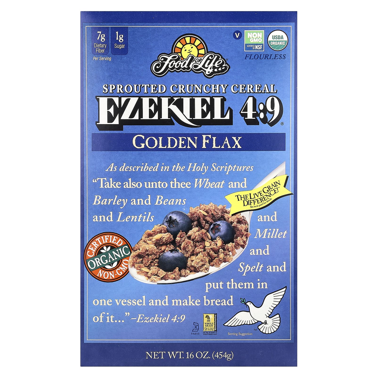 Sprouted Grain Cereal | Whole Grain Goodness | Food For Life - Image 1