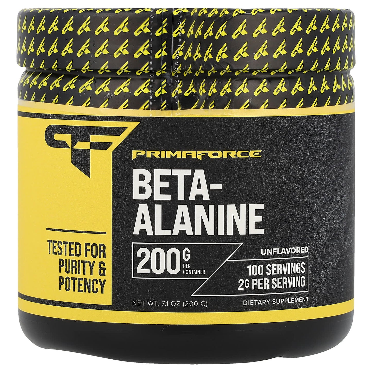 Primaforce, Beta-Alanine, Unflavored, 7.1 oz (200 g) - Image 1