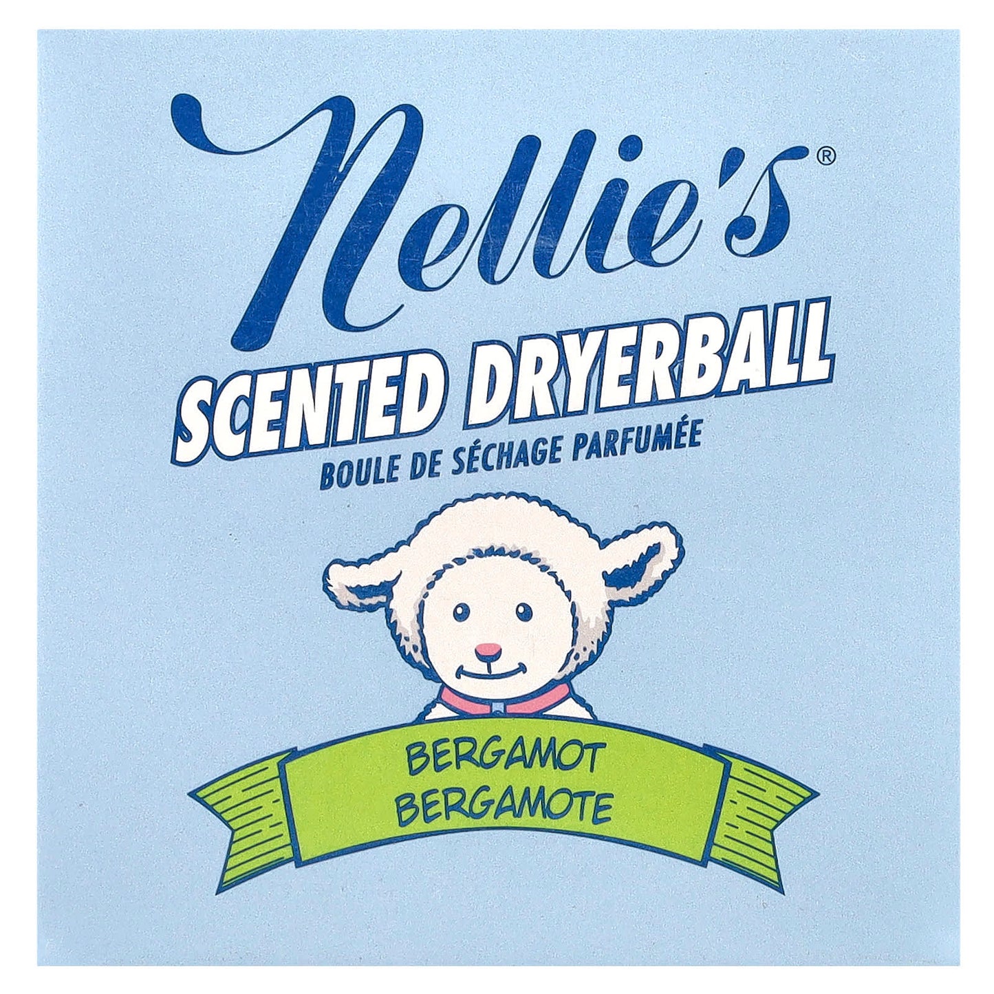 Nellie's, Scented Dryerball, Bergamot, 1 Dryerball - Image 1