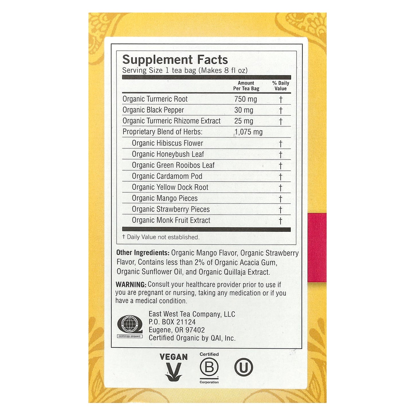 Yogi Tea, Digestive Support, Sweet Strawberry, Caffeine Free, 16 Tea Bags, 1.12 oz (32 g) - Image 2
