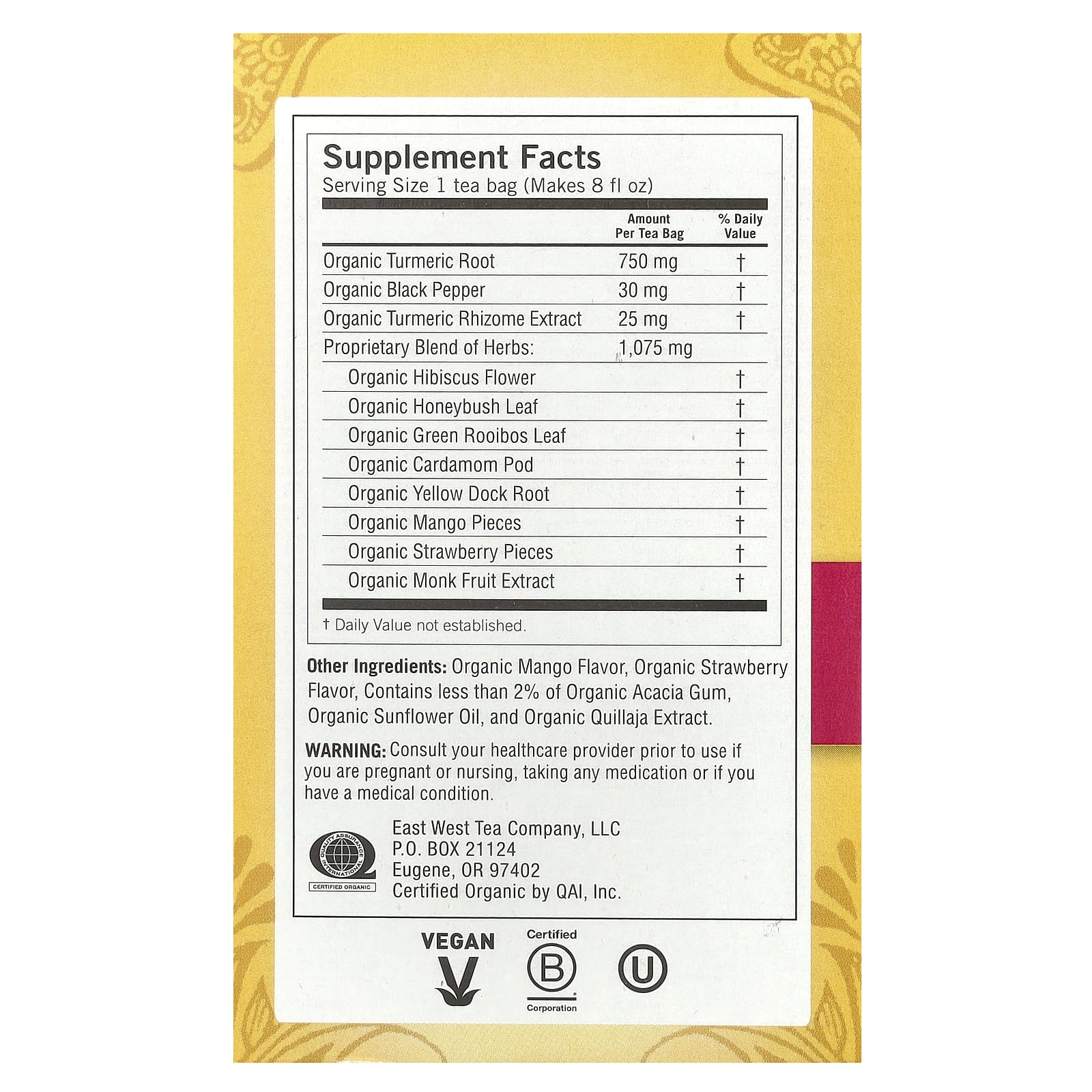 Yogi Tea, Digestive Support, Sweet Strawberry, Caffeine Free, 16 Tea Bags, 1.12 oz (32 g) - Image 2