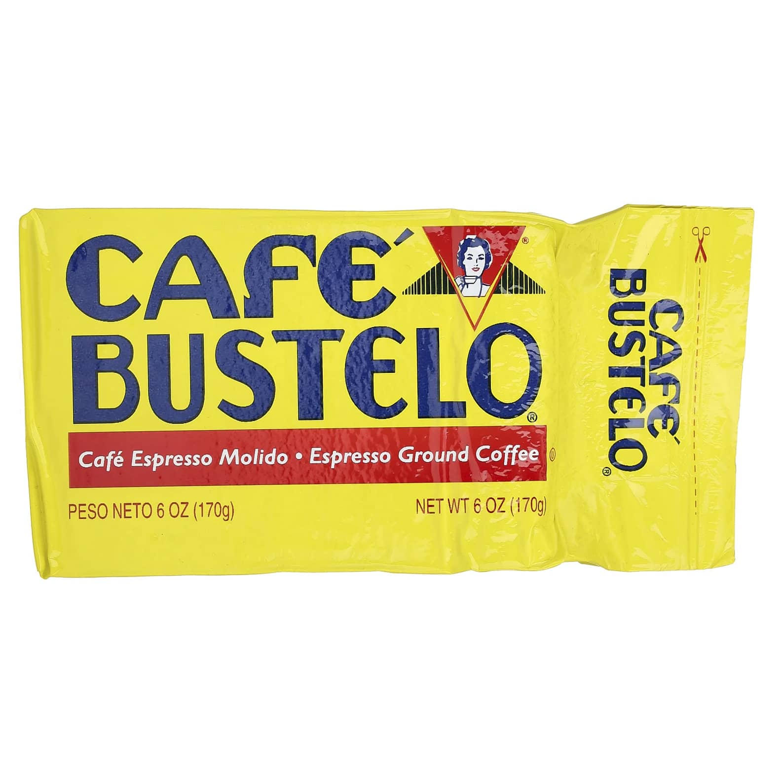 Rich &amp; Versatile Café Bustelo Espresso Ground Coffee, 6 oz - Image 1