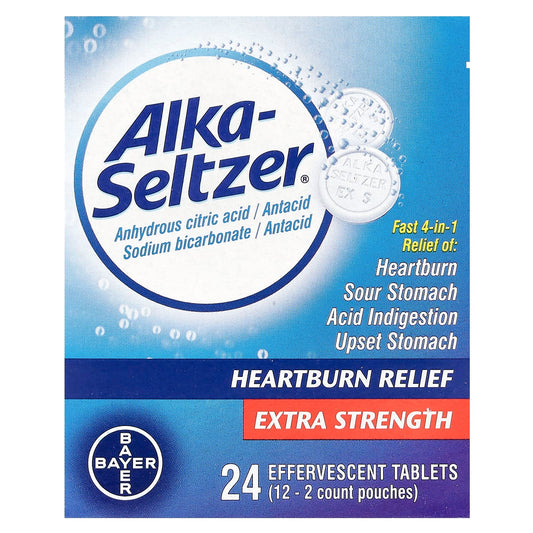 Alka-Seltzer Extra Strength Heartburn Relief Tablets - Image 1