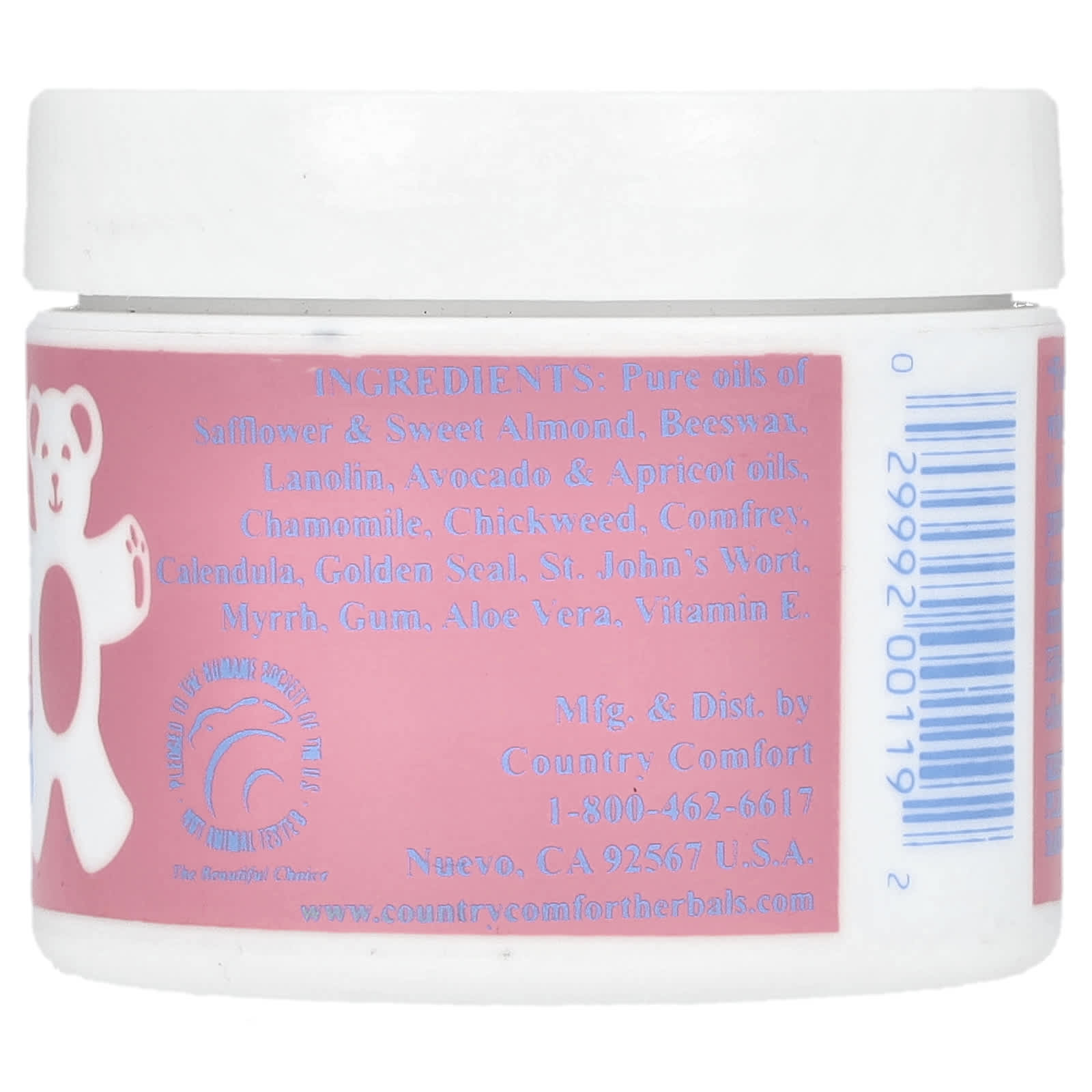 Natural Diaper Rash Relief Cream for Babies & Adults - 2 oz - Image 2