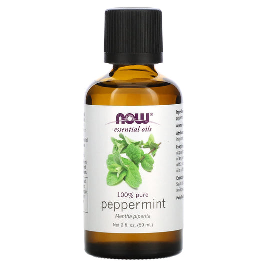 NOW Foods, Essential Oils, Peppermint, 2 fl oz (59 ml) - Image 1