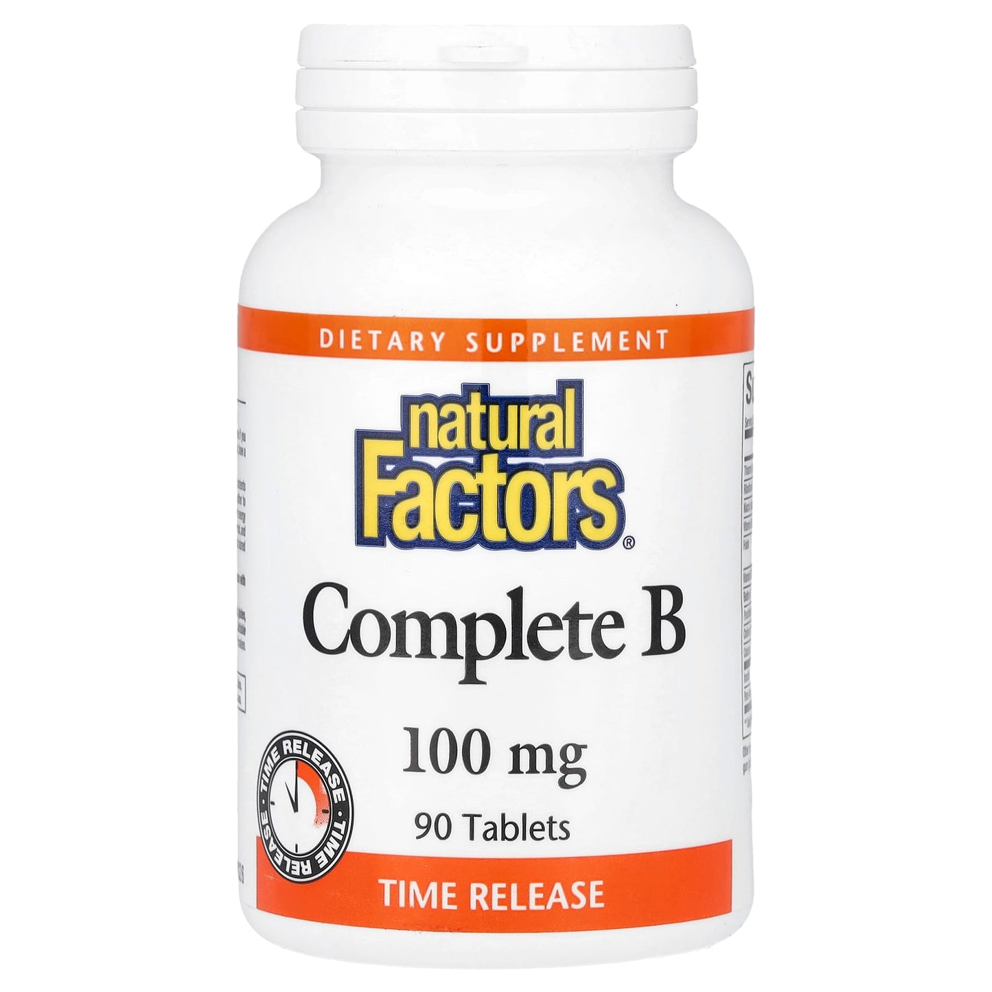 Natural Factors, Complete B, 90 Tablets - Image 1