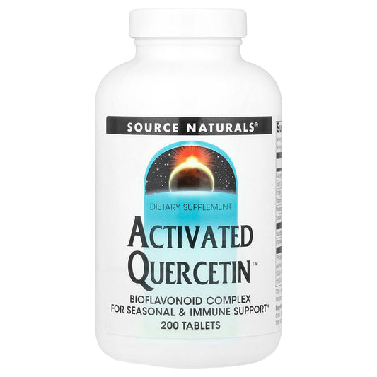 Source Naturals, Activated Quercetin™, 200 Tablets - Image 1