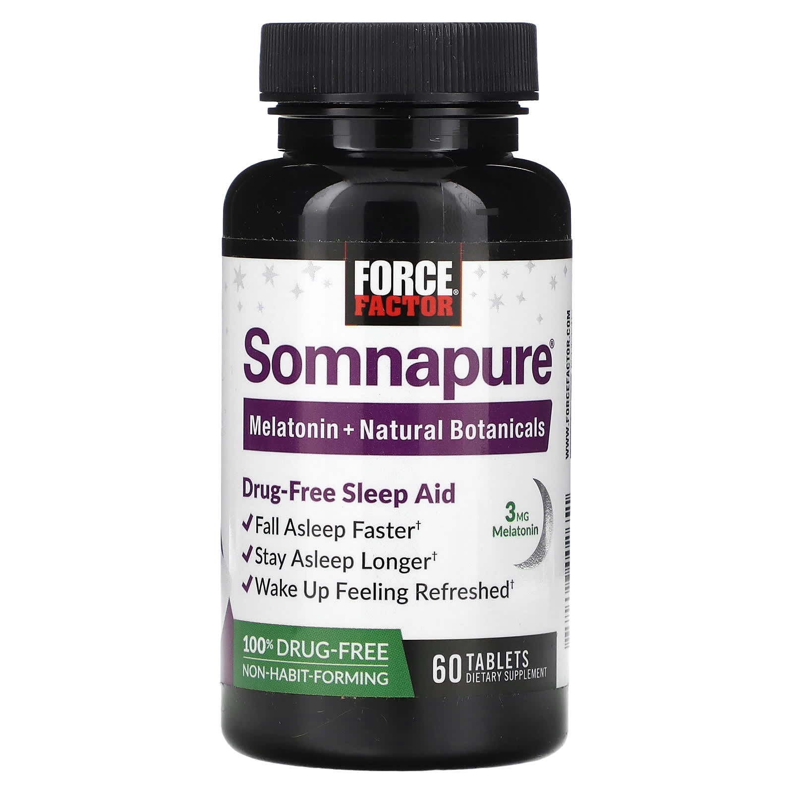 Unlock Deeper Sleep with Natural Force Factor Somnapure - 60 Tablets - Image 1