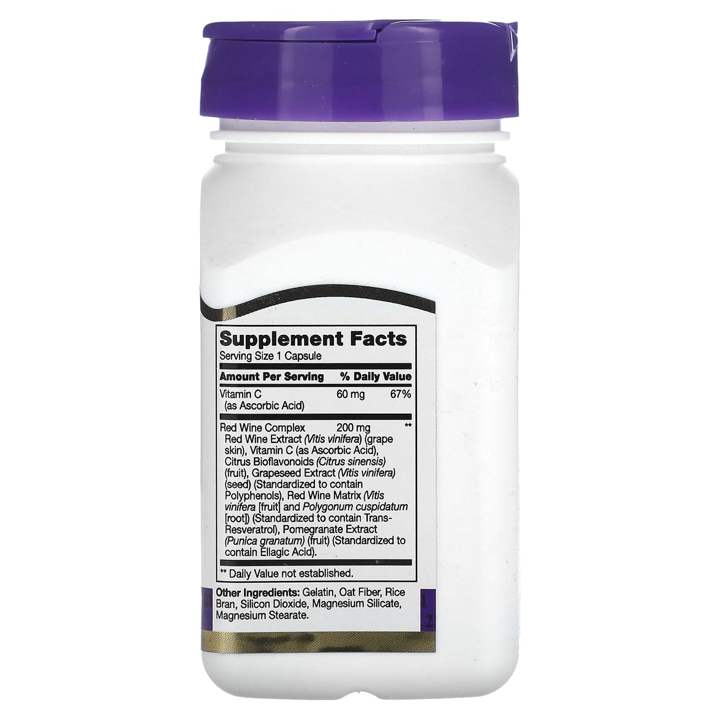 Resveratrol Red Wine Extract Capsules, 90 Count - Image 2