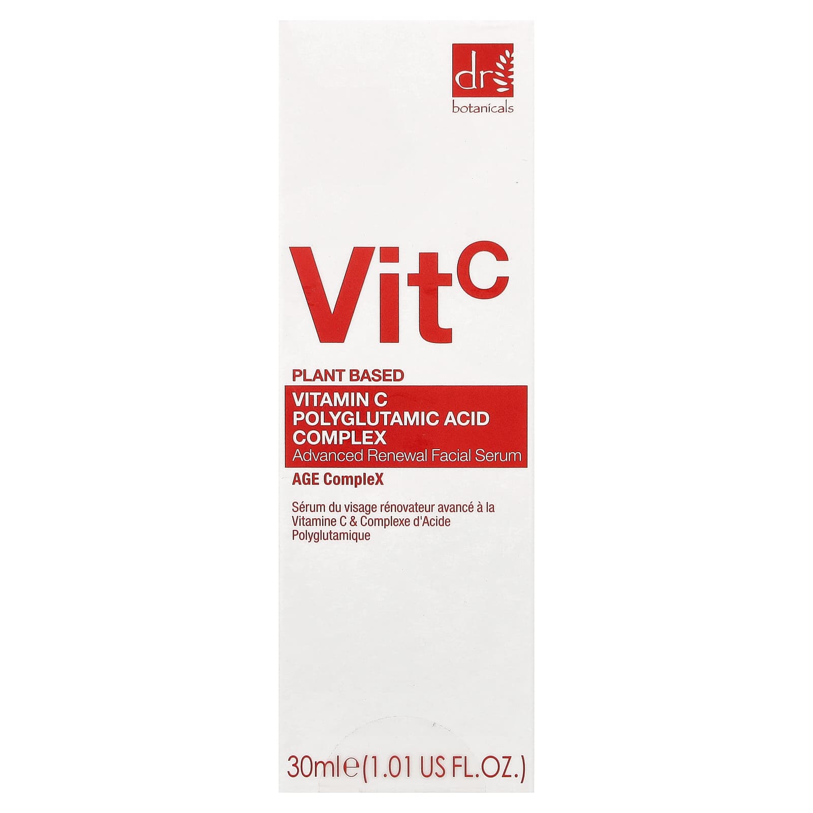 Dr. Botanicals Vitamin C Facial Serum for Radiant, Hydrated Skin, 1.01 fl oz - Image 2