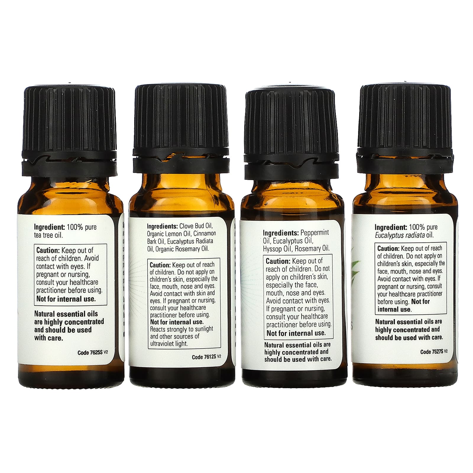 NOW Foods, Solutions, Seasonal Changes, Balancing Essential Oils Kit, 4 Bottles, 1/3 fl oz (10 ml) Each - Image 2