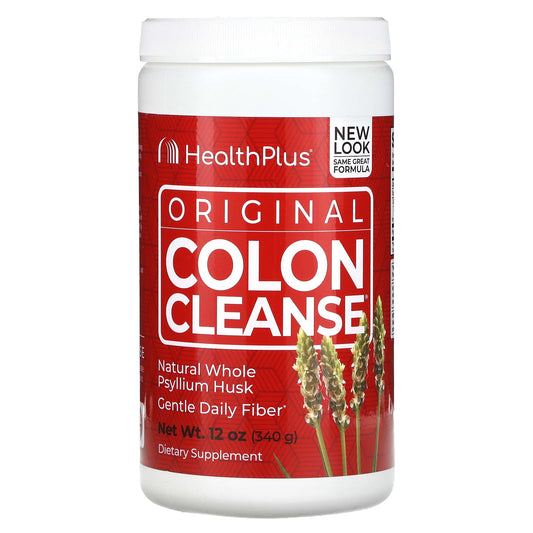 Health Plus Colon Cleanse - Natural Psyllium Husk Fiber Supplement - Image 1