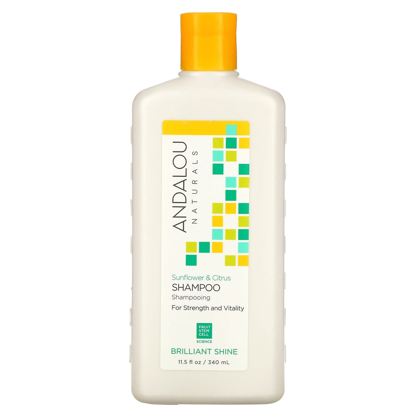 Nourish Your Locks with Andalou Naturals' Brilliant Shine Shampoo - Image 1