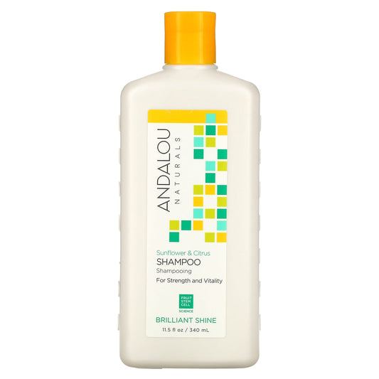 Nourish Your Locks with Andalou Naturals' Brilliant Shine Shampoo - Image 1