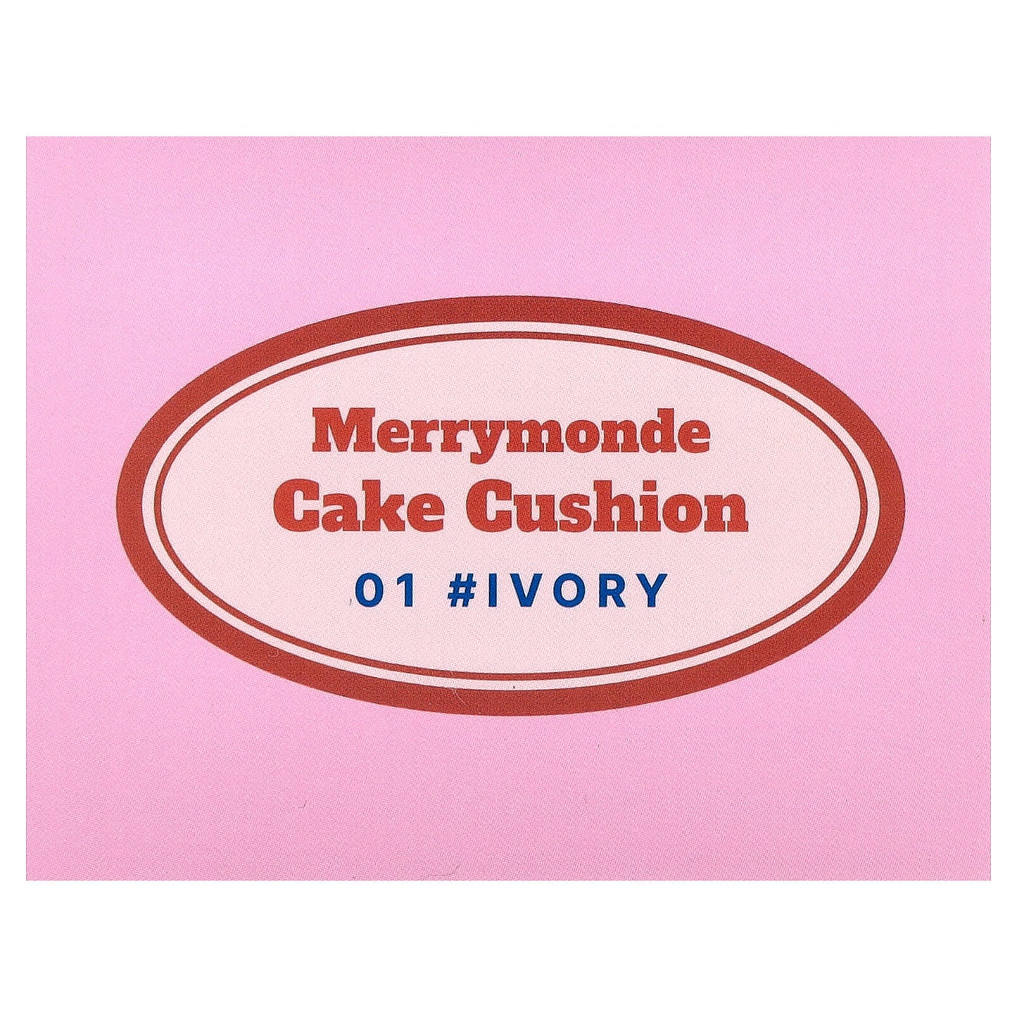 Merrymonde, Cake Cushion, SPF 40, PA ++, 01 Ivory, 2 Count, (11 g) Each - Image 2