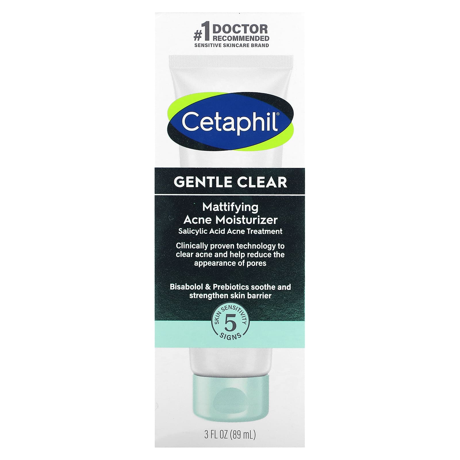 Cetaphil Gentle Clear Mattifying Acne Moisturizer 3 fl oz - Image 2