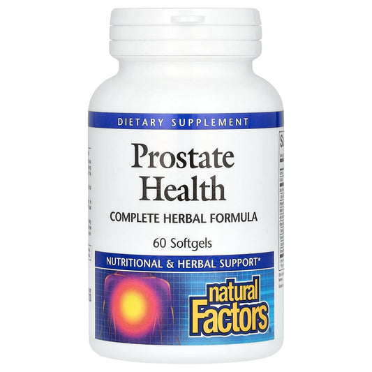 Natural Factors, Prostate Health, 60 Softgels - Image 1